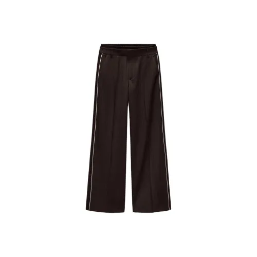 ZARA Trf Коричневые Женские Повседневные Брюки
