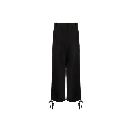 MSGM Черные Женские Повседневные Брюки