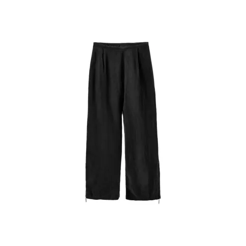 ZARA Черные Женские Повседневные Брюки
