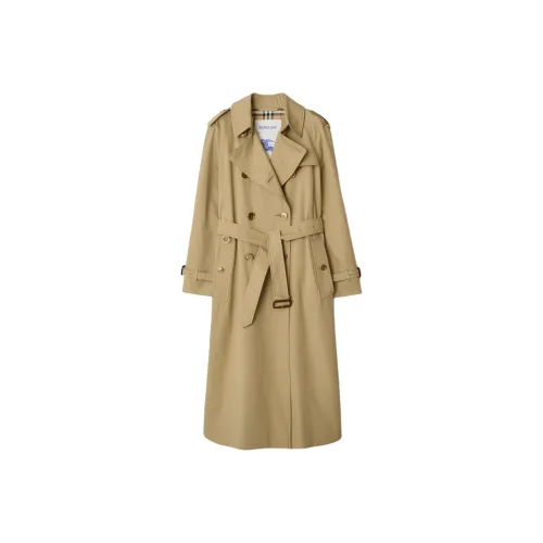 Burberry SS25 Тренчкот Женский Хаки