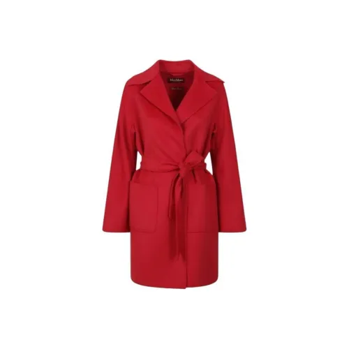 MaxMara Studio Пальто Женское Красное