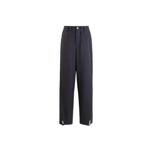 Self Who Повседневные брюки Женские High Intelligence Серый