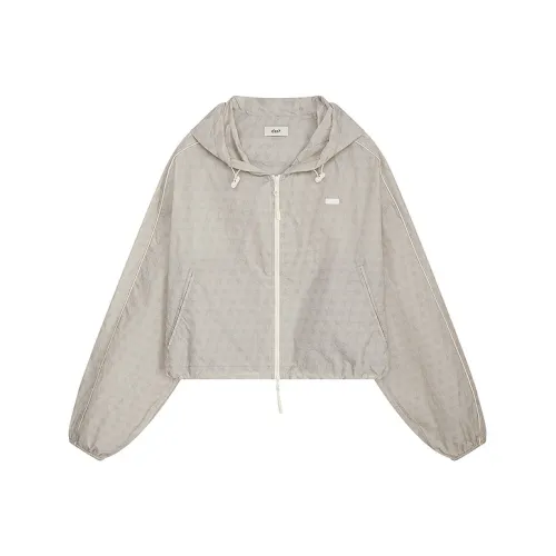 D'zzit Cropped Coat Women's Light Gray D'zzit Укороченное пальто женское светло-серое