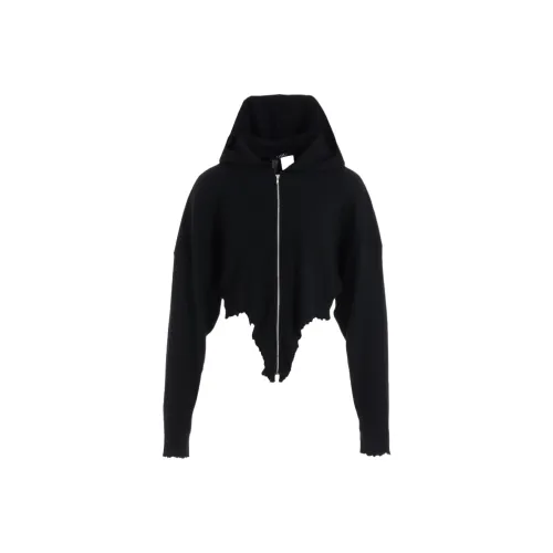 Yohji Yamamoto Черные Женские Свитшоты