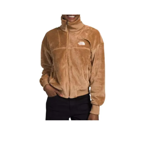 THE NORTH FACE Luxe Osito Full Zip Velvet Feel Куртка Женская Миндальная Паста