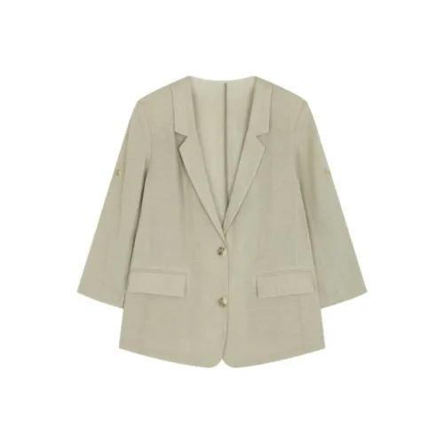 IHIMI Бизнес-костюм женский кислородно-зеленый