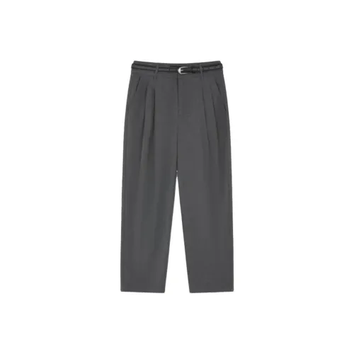 IHIMI Повседневные брюки Женские Темно-серый