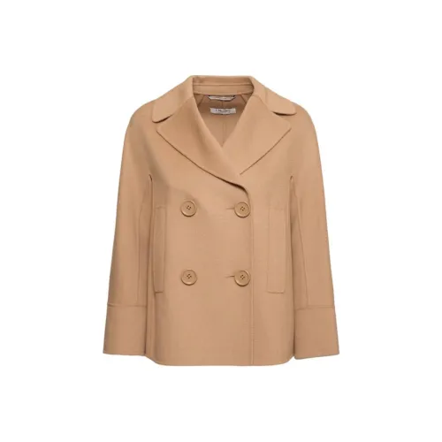 'S MAX MARA Коричневое Женское Пальто