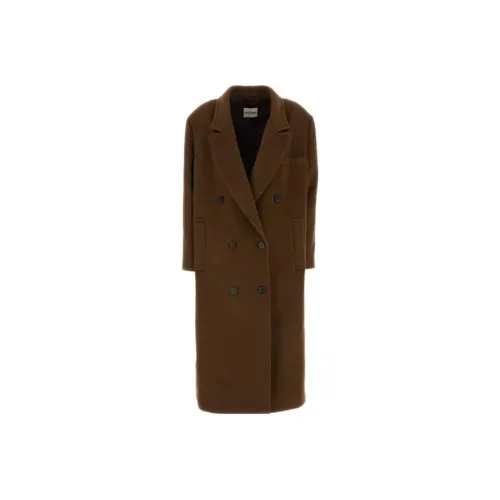 MIU MIU Коричневое Женское Пальто