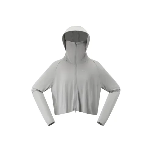 DECATHLON Светло-дымчатый серый Женская одежда с защитой от УФ-лучей