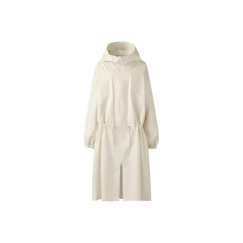 Uniqlo U Collection SS25 Тренчкот Женский Белый