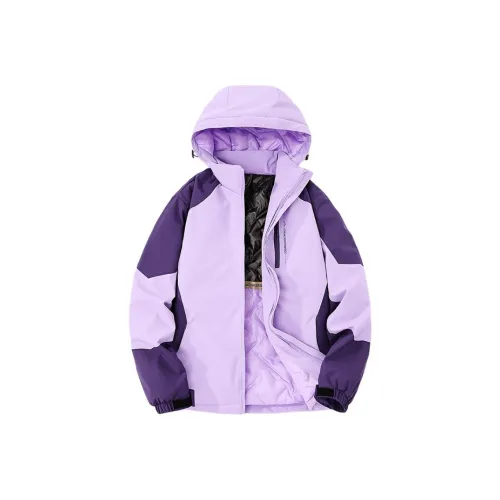 KRISTALIA Пуховик Унисекс Фиолетовый