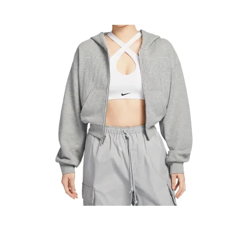 Nike SS25 Толстовка Женская Темно-Серый