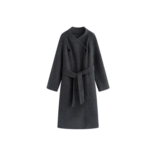 Juden Choi Пальто Женское Метеоритный Серый