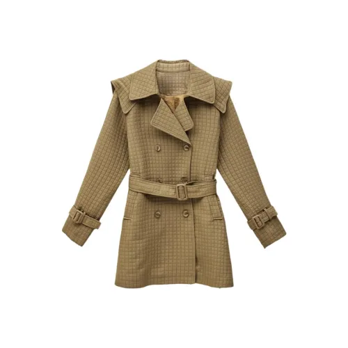 Aoaifu Женские Тренч