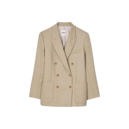 Sandro Бизнес Костюм Женские Песочный