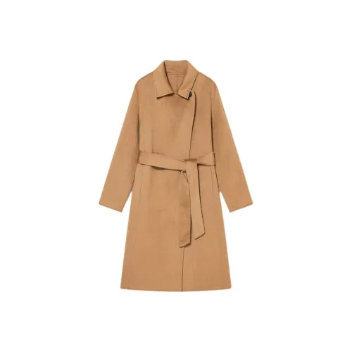 YINER GoodLand Верблюжий Женское Пальто