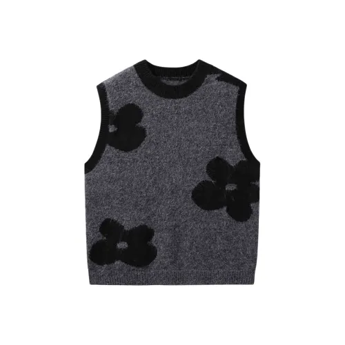 Small Grains Жилет Женские Темно-Серый