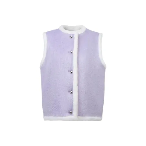 AIVEI Жилет Женский Светло-фиолетовый