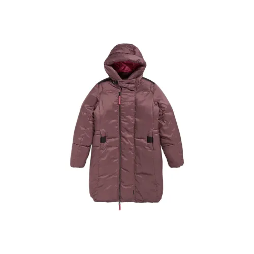 г Звезда RAW Пуховая куртка Женская Вино Красный
