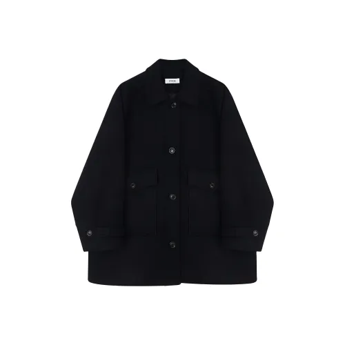 ETHOS Черное Женское Пальто