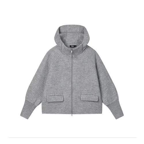 FILA Бархат Feel Пальто Женские Облако Пятно Вересковый серый