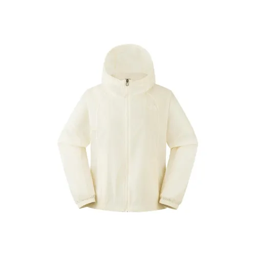 THE NORTH FACE Дышащая и Ветрозащитная Защита от UV Женская Экрю