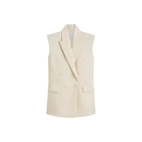 SCANLAN THEODORE FW24 ТAILORED SLEEVELESS JACKET Жилет Женские CREME Крем