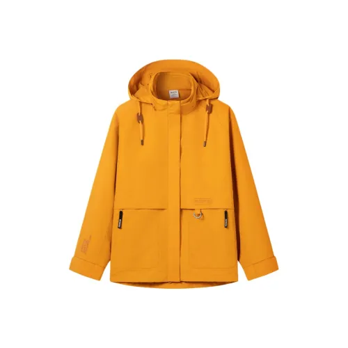 OUTDOOR PRODUCTS Водонепроницаемый Ветрозащитный Дышащий Устойчивый к истиранию Теплоизоляционный ветровка Женские Подсолнух