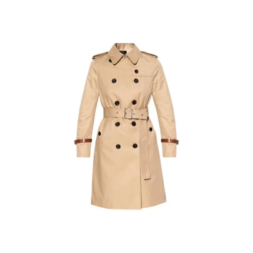 COACH Тренчкот Женский Бежевый