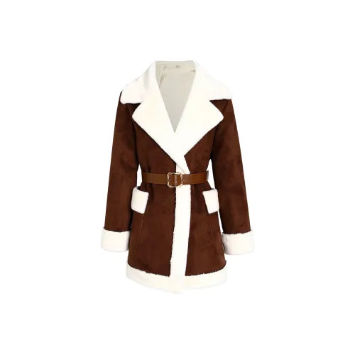 AUI Коричневый Женский Пальто