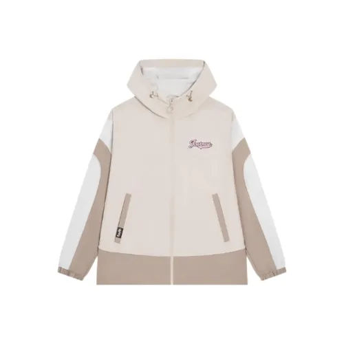 XTEP Тренчкот Женские Ridge Серый Туманный Светло-Серый Дождь Промокший Коричневый