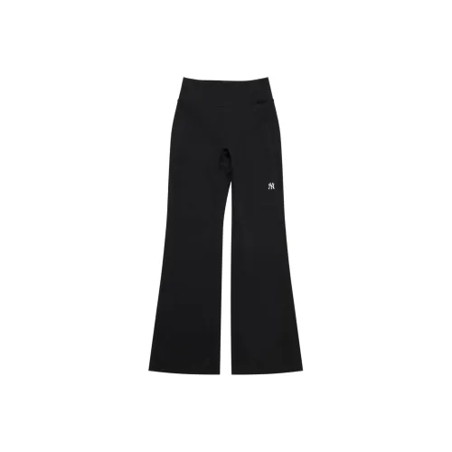 Mlb Base Logo New York Yankees Basic Collection SS25 Повседневные брюки Женские Черный