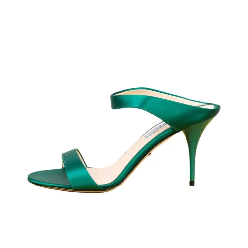 PRADA Слипоны Женские Зеленые