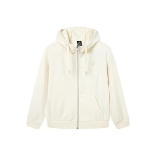 361° Variety Тренировки Коллекция Толстовка Женские Кремовый Белый