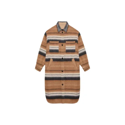 ISABEL MARANT ETOILE FW24 Пальто Женское CAMEL