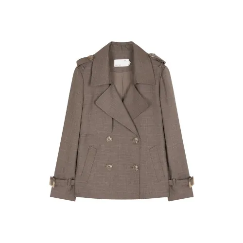 IHIMI Тренчкот Женский Каштановый