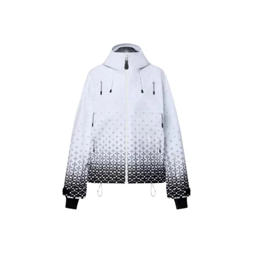 LOUIS VUITTON SKI Skiing Series FW24 Пуховая куртка Женская Белая