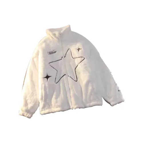 EOEI Хлопковый пуховик Женская Белый