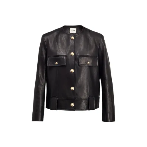 KHAITE PF24 The LAYBIN Куртка из кожи куртка женская черный черный