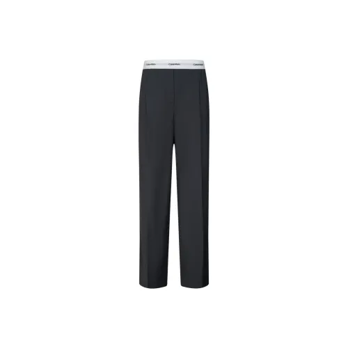 Calvin Klein SS25 PSN Темно-серые Женские Повседневные Брюки