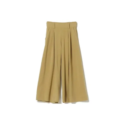 Beams Женские повседневные брюки горчично-желтого цвета