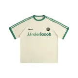 Абрикос и зеленый полосы