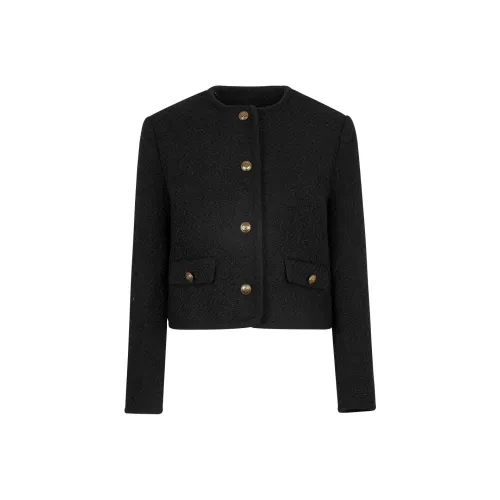 JESSYLINE Cropped Coat Women's Black