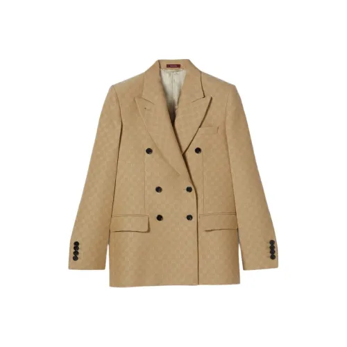 GUCCI SS25 Бизнес-костюм Женский Хаки