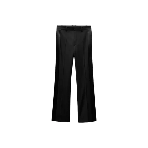 ZARA ZW Series Черные Женские Повседневные Брюки