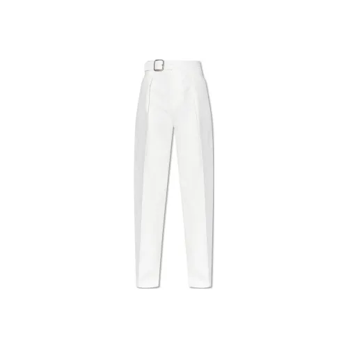 JIL SANDER Белые Женские Повседневные Брюки