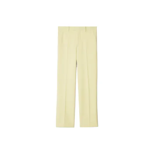 Burberry SS24 Повседневные брюки Женские Напиточный желтый