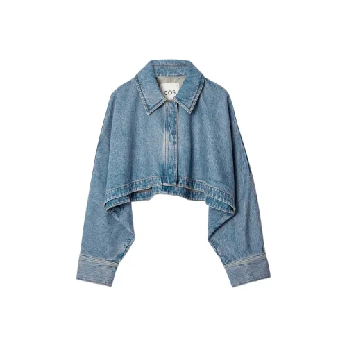 COS Denim Jacket Women's Light Blue