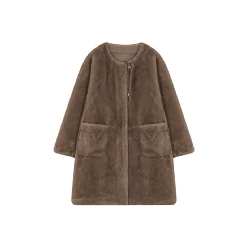 XWI Velvet Feel Пальто Женское Mocha